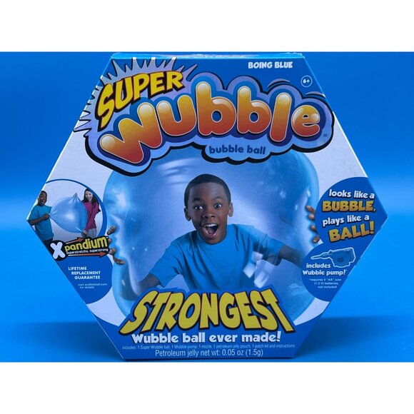 Super Wubble Bubble Ball With Pump - Picture 2 of 5